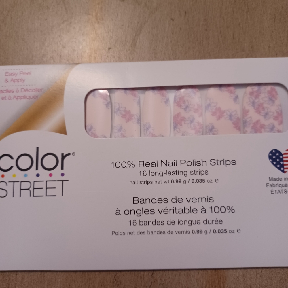 Color Street Nail Polish Strips - Flower of the Hour - Design